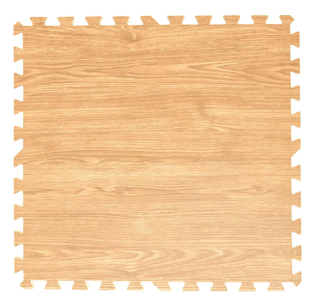 タンスのゲン ジョイントマット 3畳用 16枚 厚み10mm 大判60cm 木目タイプ 31800002