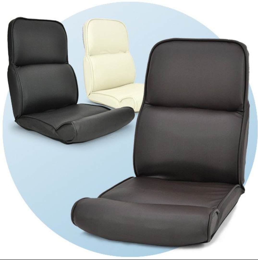 パンサー 低反発座椅子 ハイバック 6段 リクライニング モダン 全3色