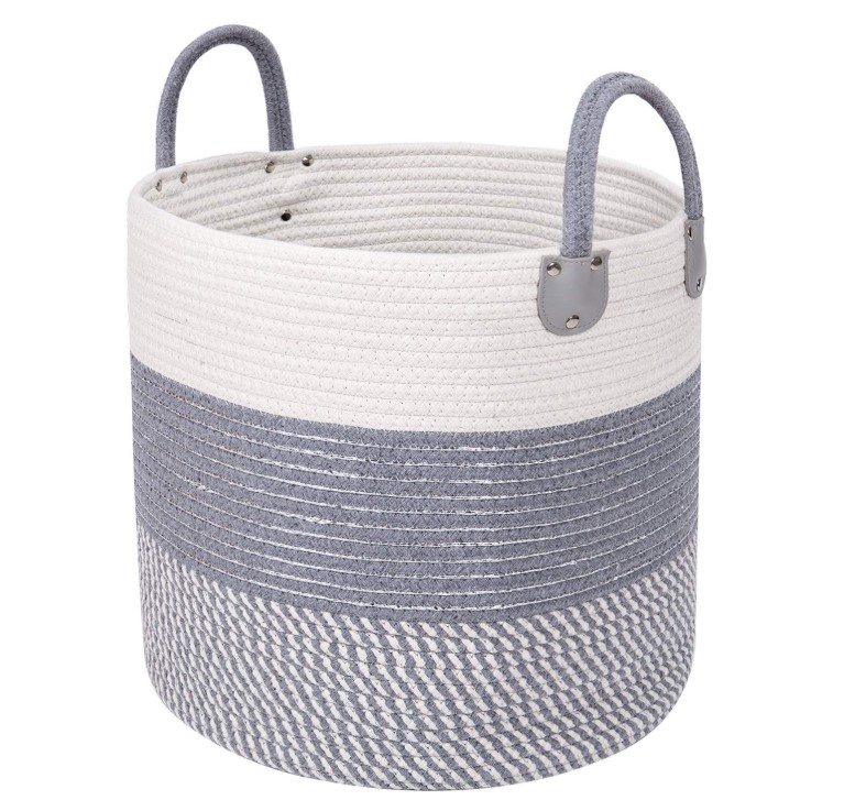 Domiking 綿ロープ収納バスケット MB1007