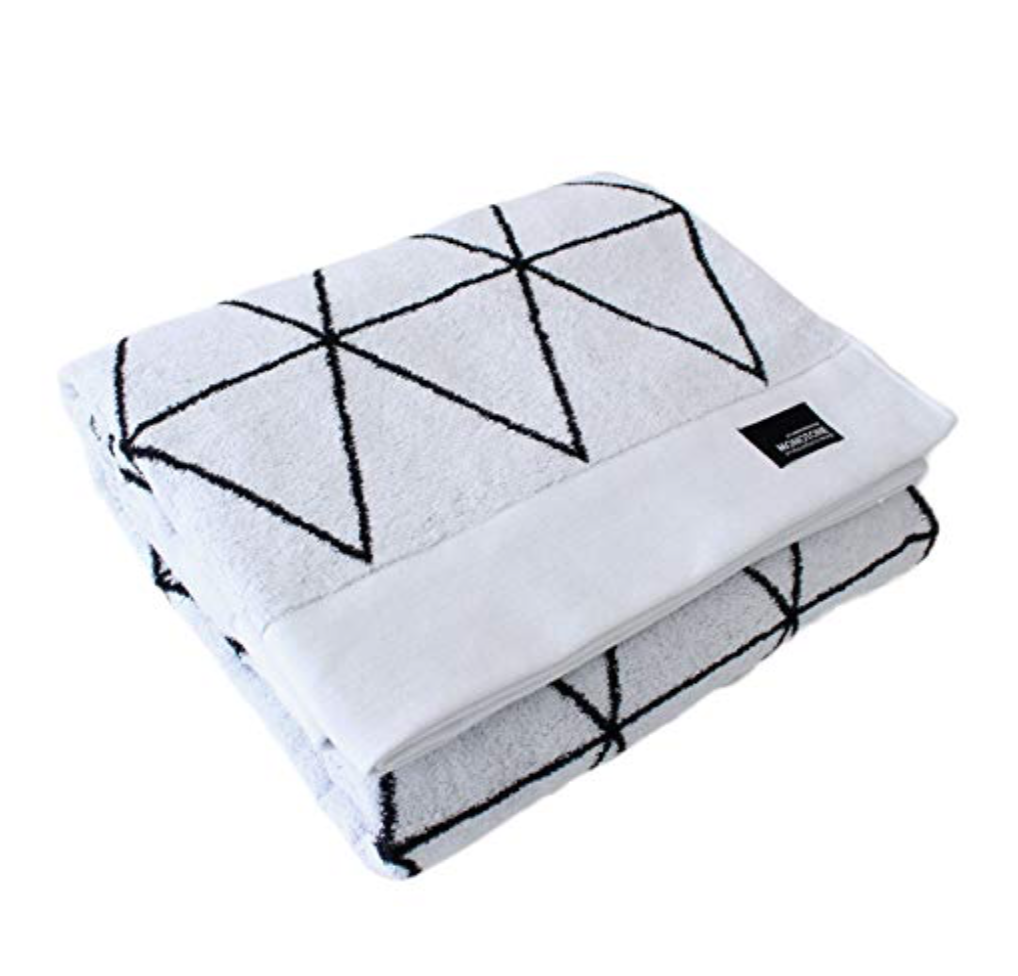 sisdesign MONOTONE モノトーン  タオルケット ラインダイヤモンド柄