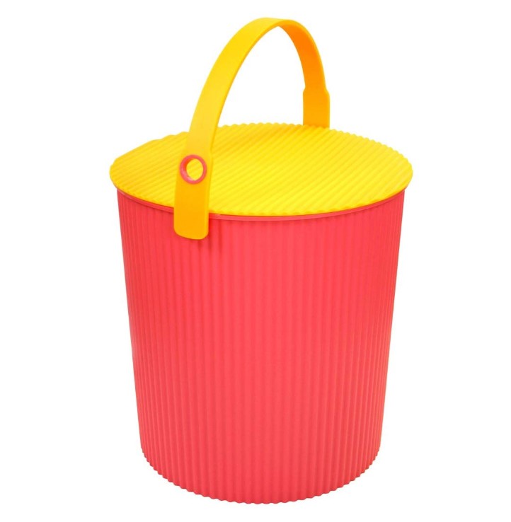 八幡化成 フタ付きバケツ オムニウッティ