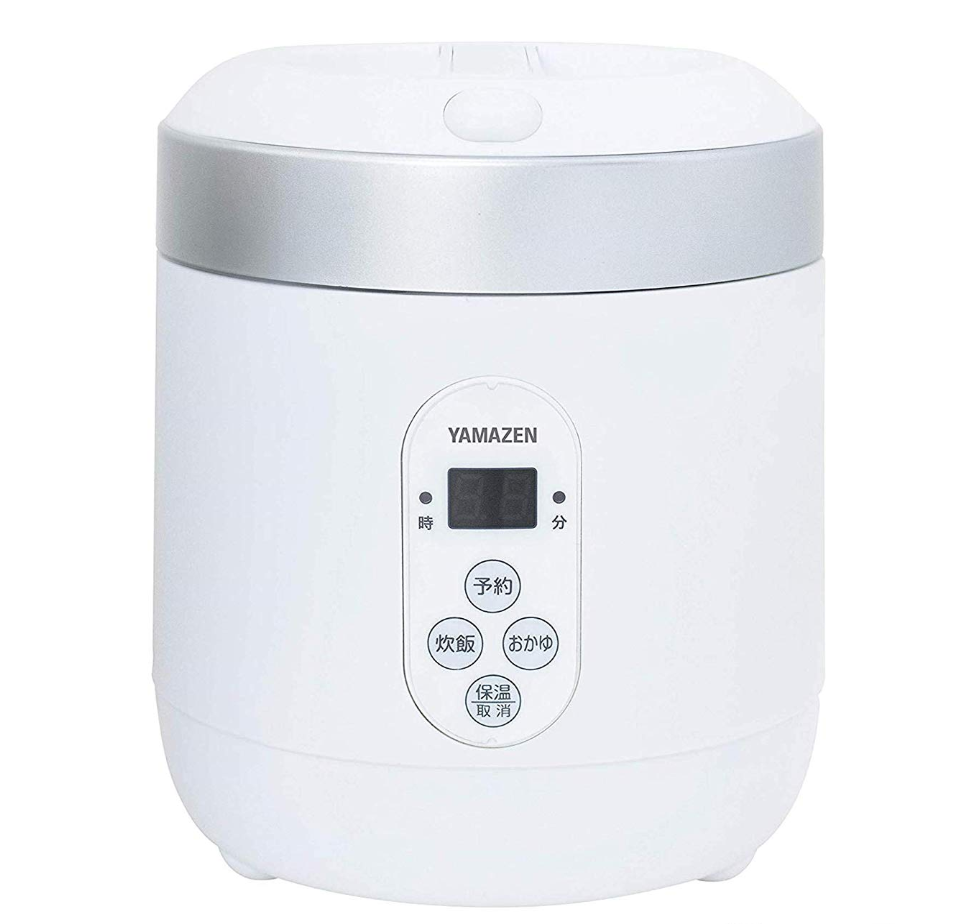 山善 炊飯器 0.5~1.5合 マイコン式