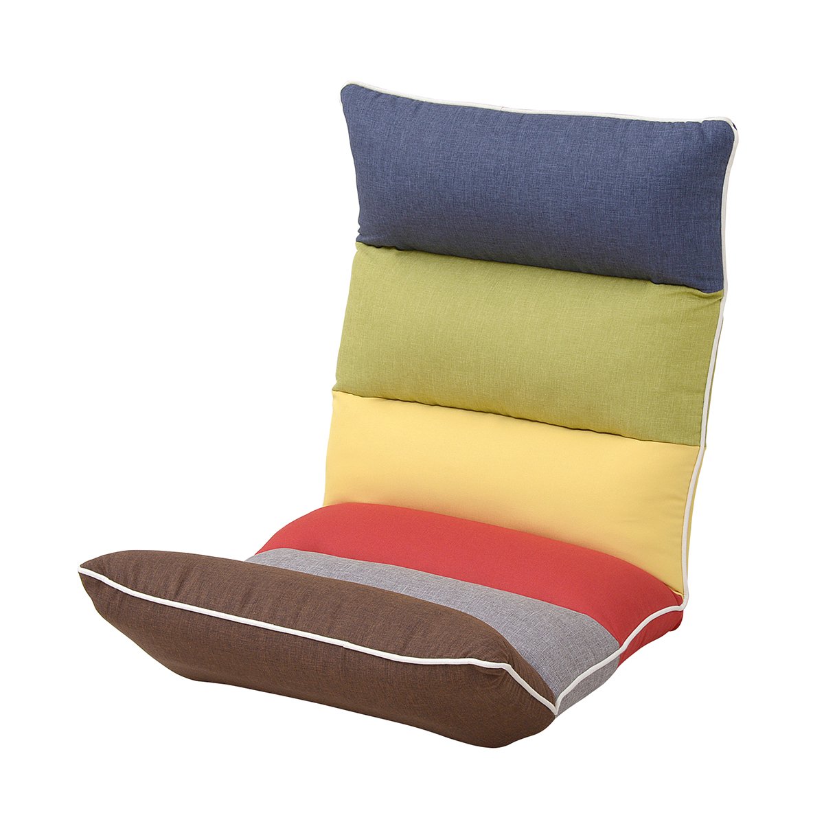 COCO ソファ Lily パッチワーク ハイバックフロア チェア 座椅子