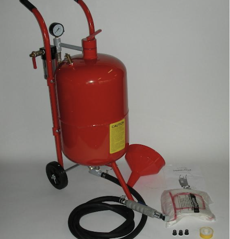 直圧サンドブラスター ｋ007w