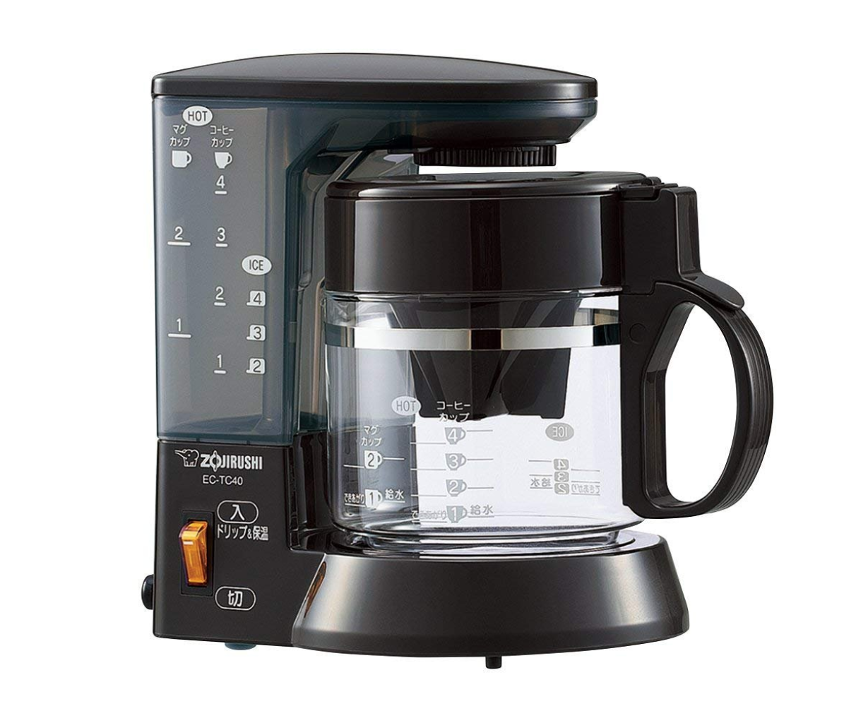 象印 コーヒーメーカー 540ml/4杯用 珈琲通 EC-TC40AM-TA