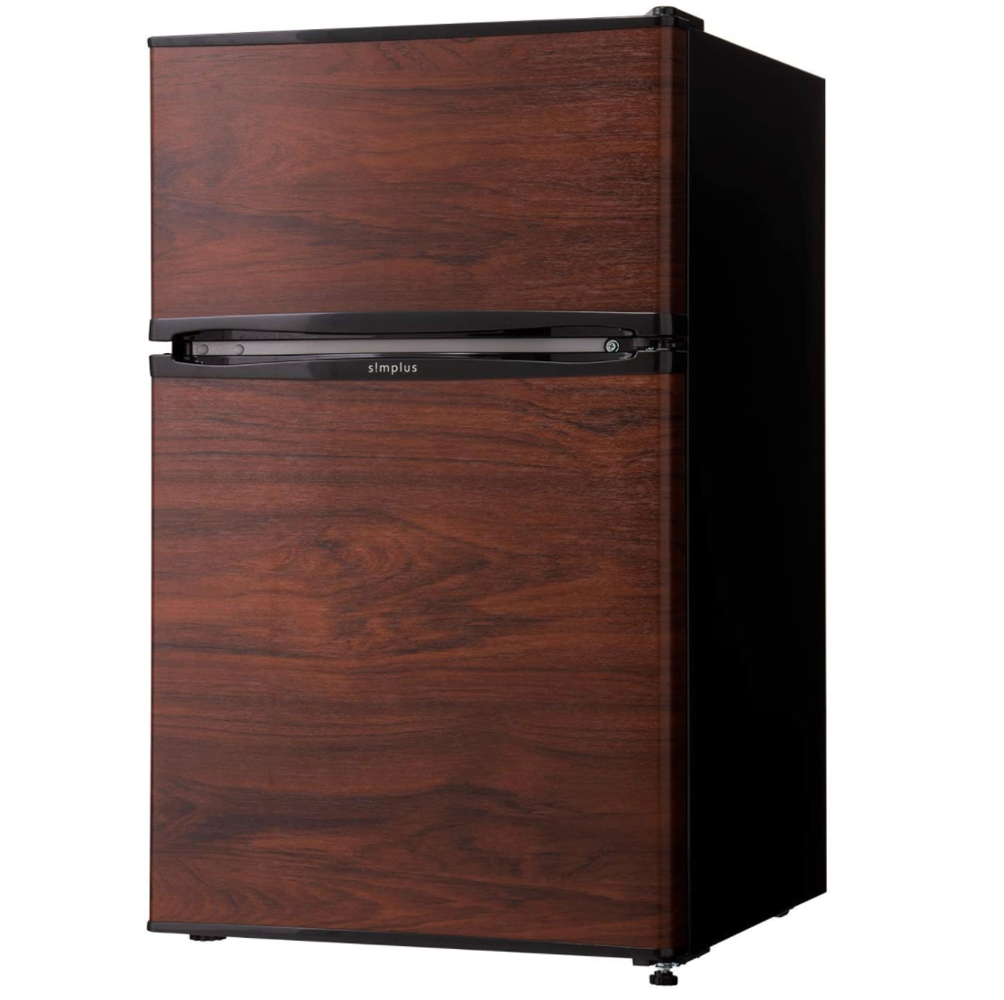 冷蔵庫 simplus シンプラス 2ドア 90L SP-90L2-WD ダークウッド