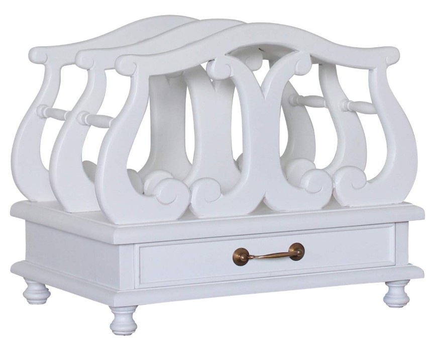 ヴィクトリアン アンティーク調 マガジンラック