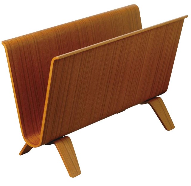 サイトーウッド マガジンラック 22-6T teak grain