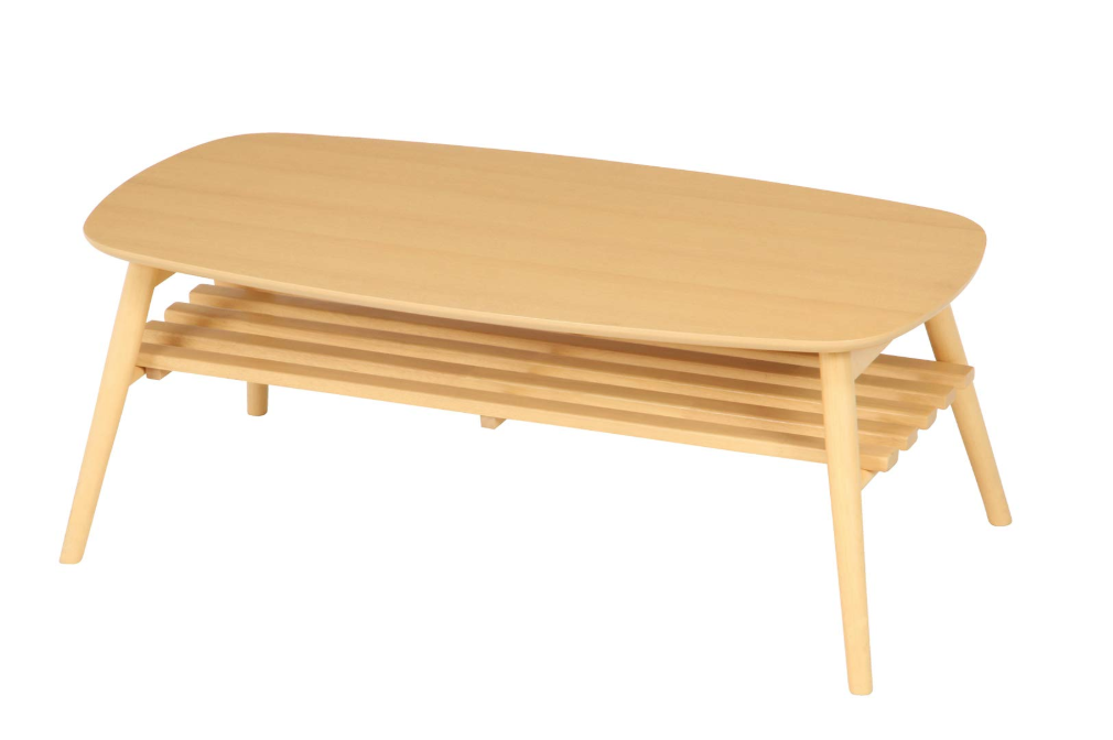 不二貿易 折りたたみ ローテーブル 96351