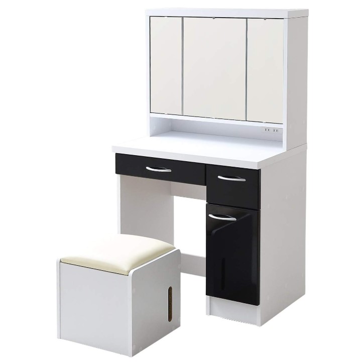 JKプラン スタイリッシュシリーズ ドレッサー＆スツール fr-028