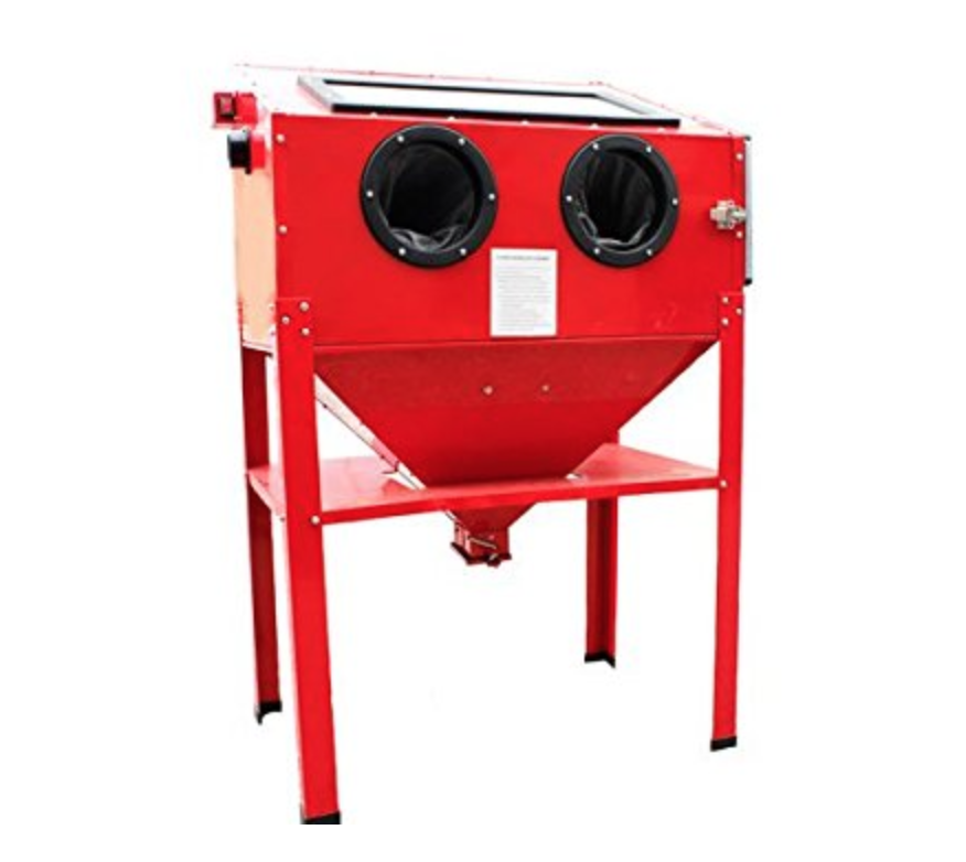 Toolsisland 大型サンドブラストキ 220L 作業灯付き