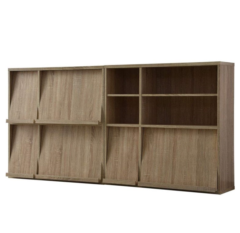 ワイエムワールド ディスプレイラック 本棚 2個セット