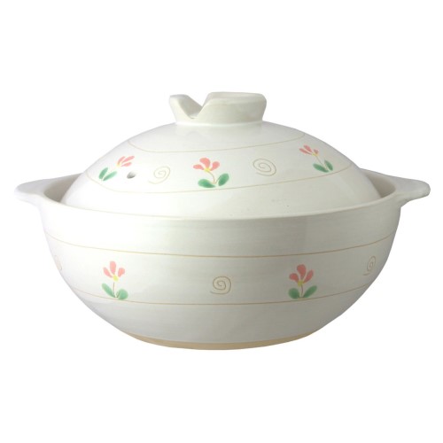 ふきこぼれにくい 深型土鍋 10号 IN1877