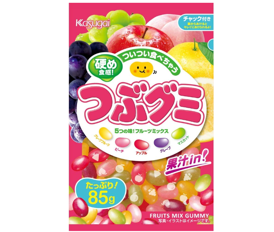 春日井製菓 つぶグミ 85g×6袋