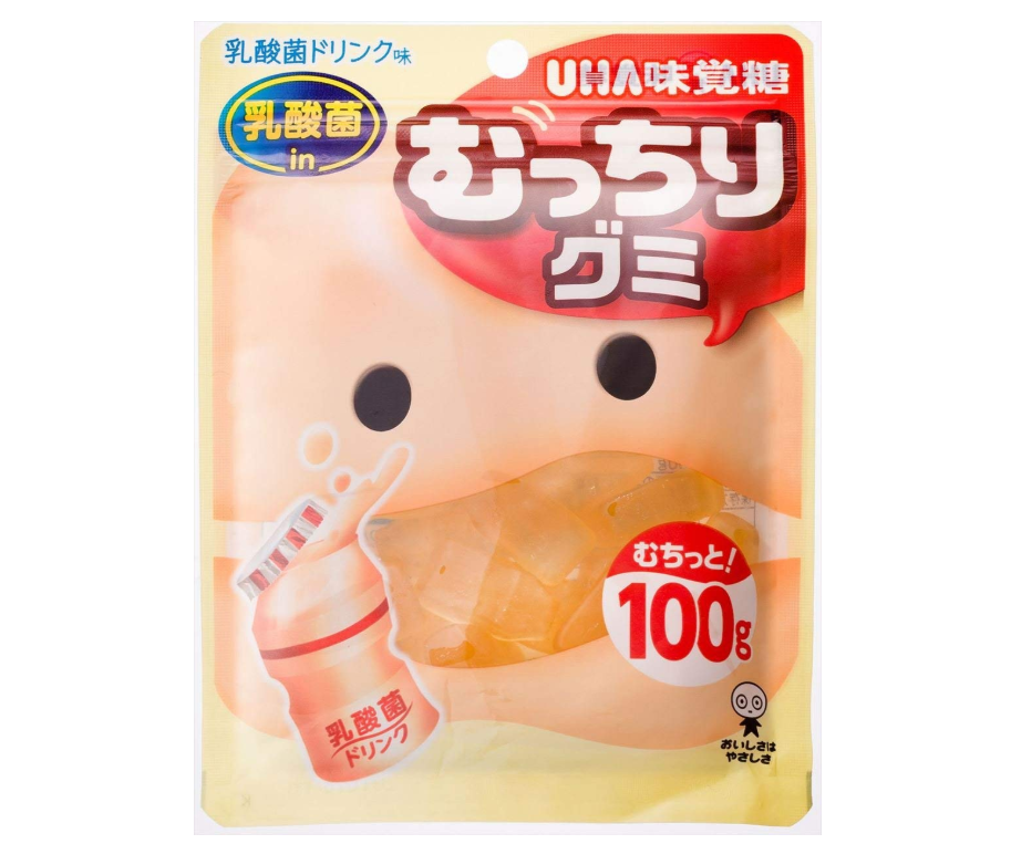 UHA味覚糖　むっちりグミ 乳酸菌ドリンク