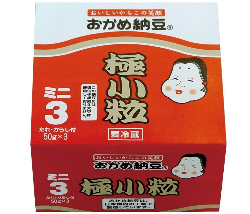 おかめ納豆 極小粒ミニ 3個