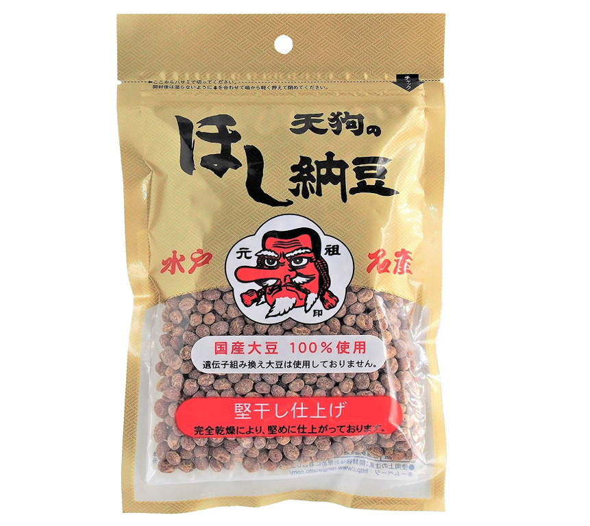 水戸名産 天狗のほし納豆 国産大豆 200g