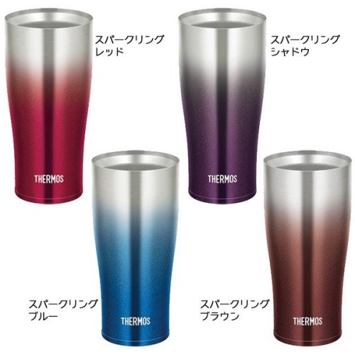 サーモス 真空断熱タンブラー 名入れ 420ml JDE-420C