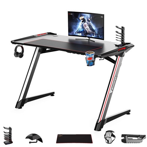 PANDATECH VSHARKER ゲーミングデスク  P-ST-120