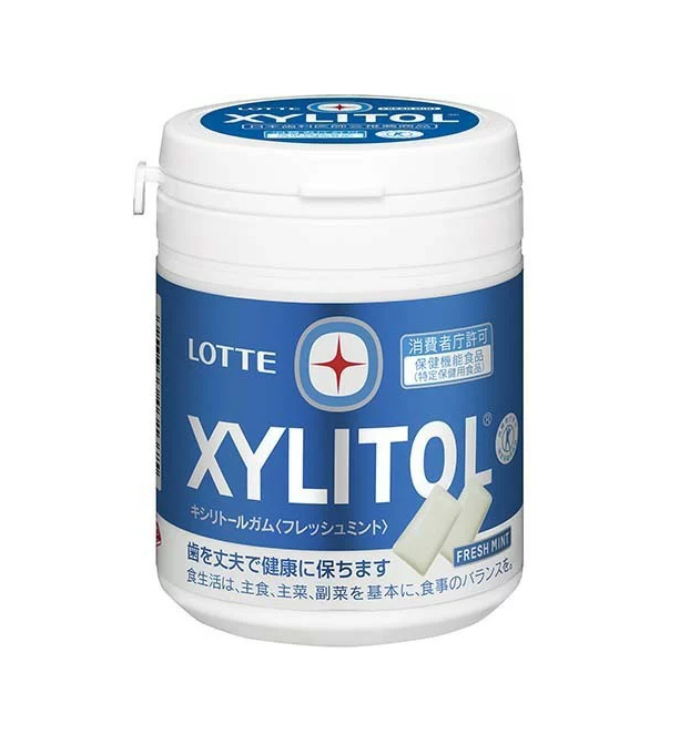 ロッテ キシリトールガム ファミリーボトル (フレッシュミント)