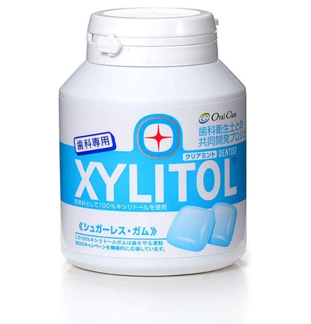 オーラルケア 歯科専用 キシリトールガム ボトルタイプ (クリアミント)