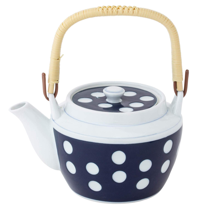 有田焼 土瓶水玉柄 6号 900ml