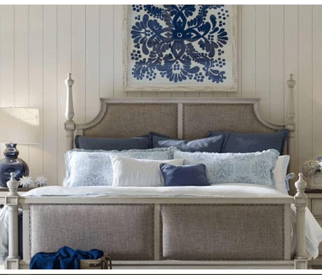 Legacy 布張りベッドフレーム クウィーン ( マットレス 別売)