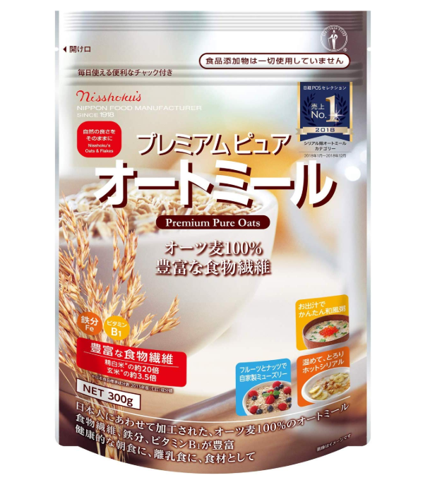 日食 プレミアムピュアオートミール