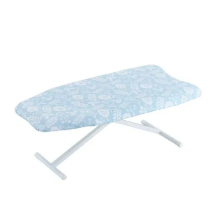 山崎実業 スタンド式折りたたみアイロン台（小花柄）