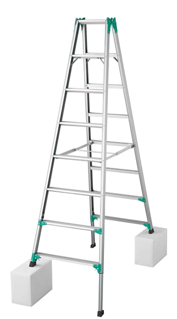 ハセガワ アルミ 脚部伸縮式専用脚立 RYZ1.0-24