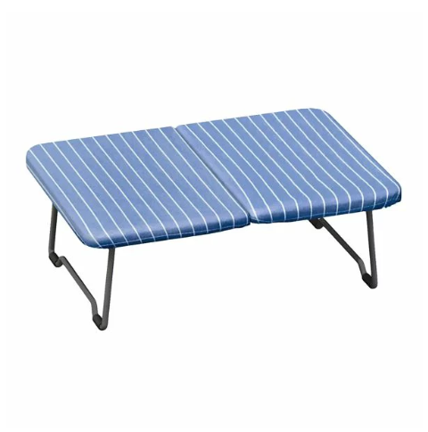 天馬 ポーリッシュ折りたたみ式ミニアイロン台 ストライプブルー PI-08