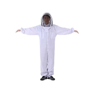 Ninana 養蜂用 防護服 フェイスネット付き