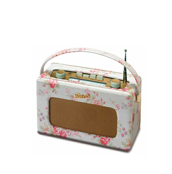 キャスキッドソン ラジオ ローズ柄 【ROBERTS RADIO】英国 R250 限定仕様