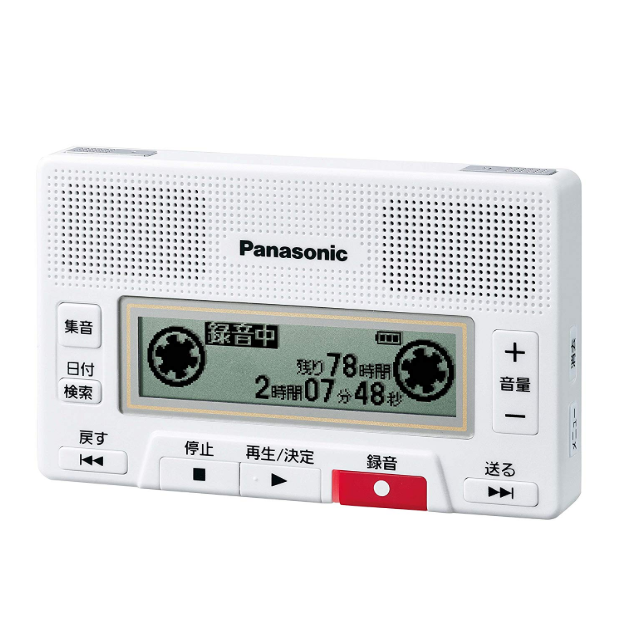パナソニック ICレコーダー RR-SR350-W