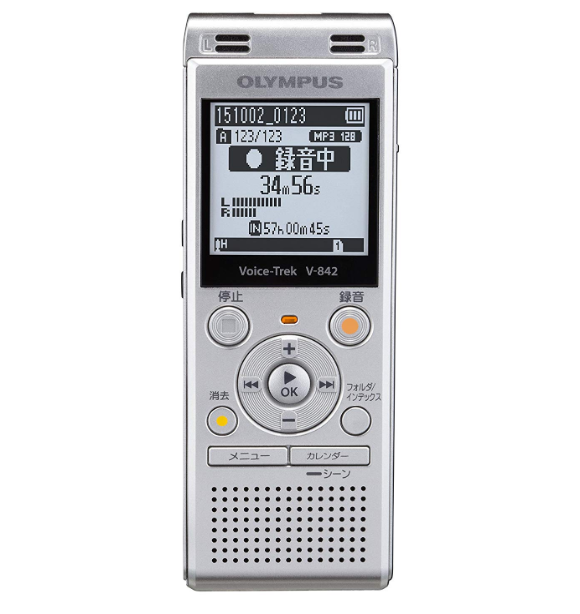 OLYMPUS ICレコーダー V-842 SLV
