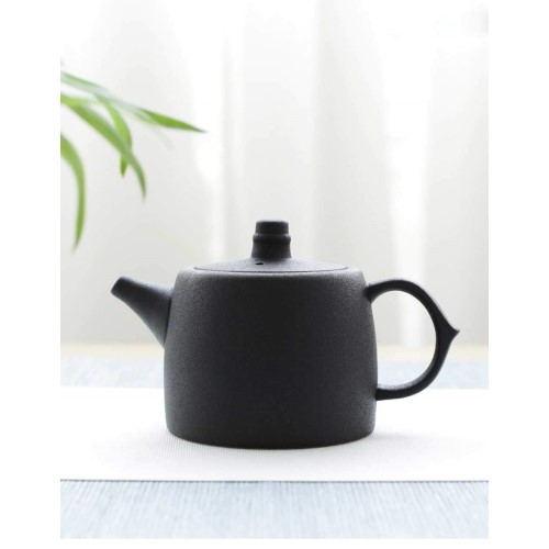 陶器 急須お茶ポット 円筒形 250 ml ceramic teapot-hg