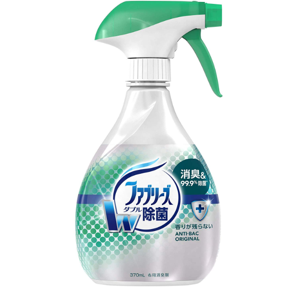 ファブリーズ 消臭スプレー 布用 W除菌 本体 370mL