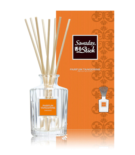サワデー 香るスティック 消臭芳香剤 本体 パルファムタンジェリン 70ml