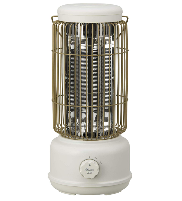 レトロカーボンヒーター クラシック 70’s アイボリー RT-T1845IV