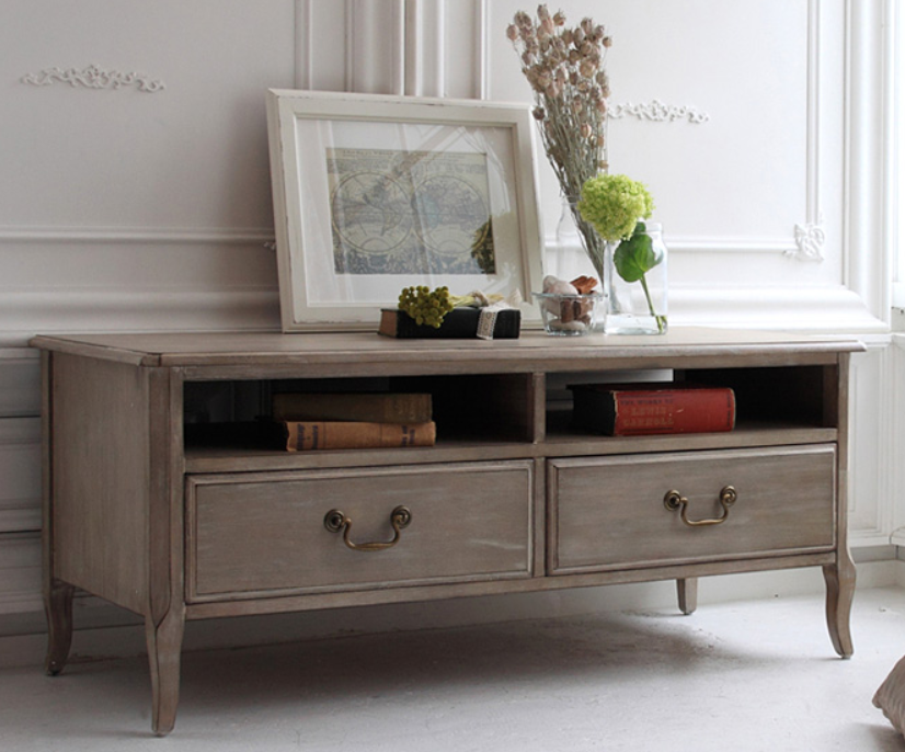 インテリアオフィスワン　シャビーシックインテリアテレビボード