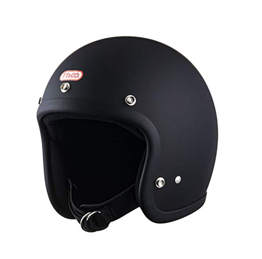 TT&CO. スーパーマグナム スモールジェットヘルメット マットブラック