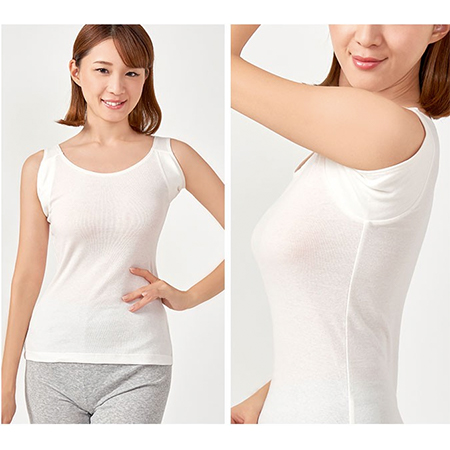 CERVIN (セルヴァン) 綿100%脇汗ガード