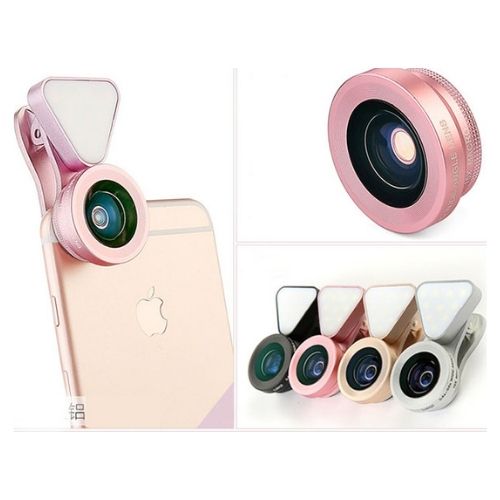 PREMIUM GEAR LEDライト付きセルカレンズ