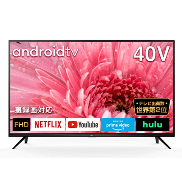 TCL フルハイビジョン スマートテレビ 40S515