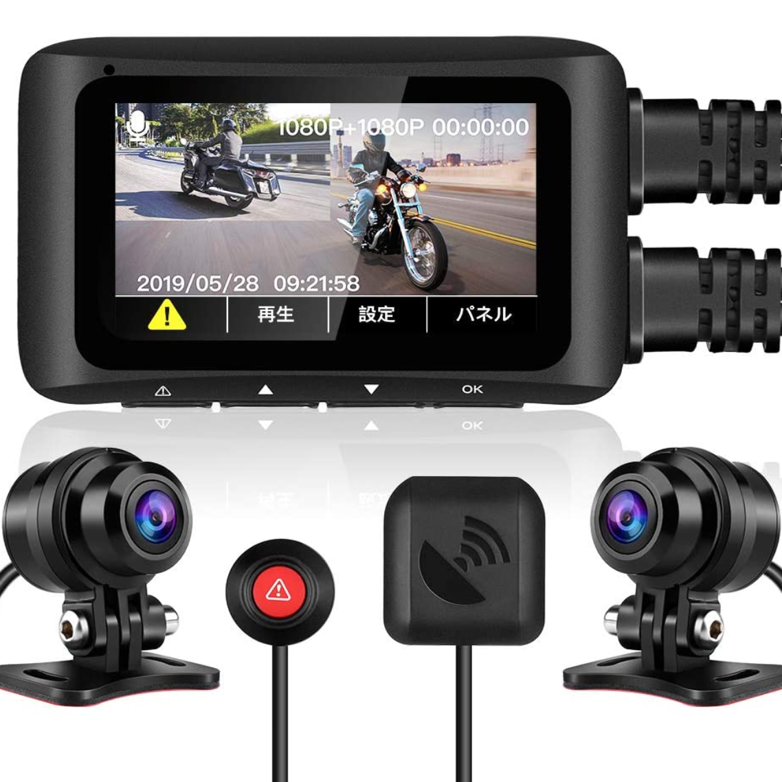 WonVon  バイク用ドライブレコーダー MT1