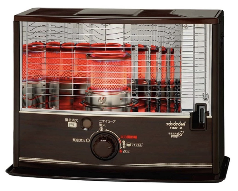 トヨトミ 反射型ストーブ木目RS-W290(M)