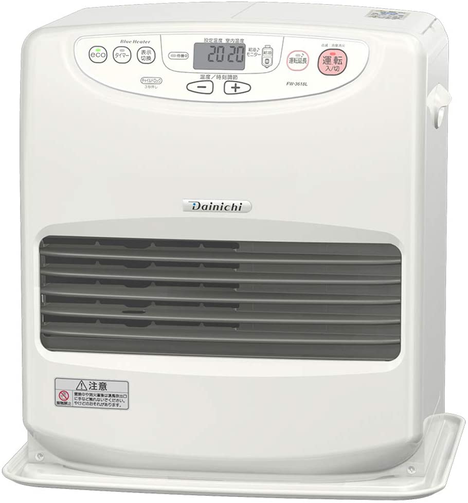 ダイニチ石油ファンヒーター FW-3618L-W