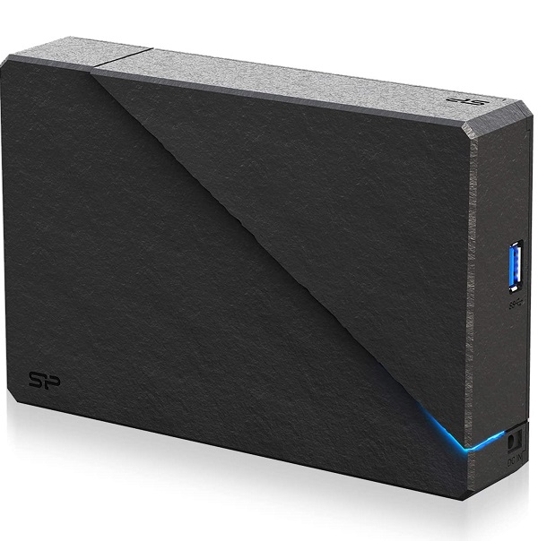 シリコンパワー 外付けハードディスク SP040TBEHDS07A3KTV