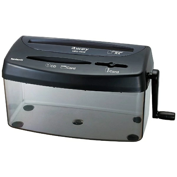 ナカバヤシ Nakabayashi ハンドシュレッダー HES-H02