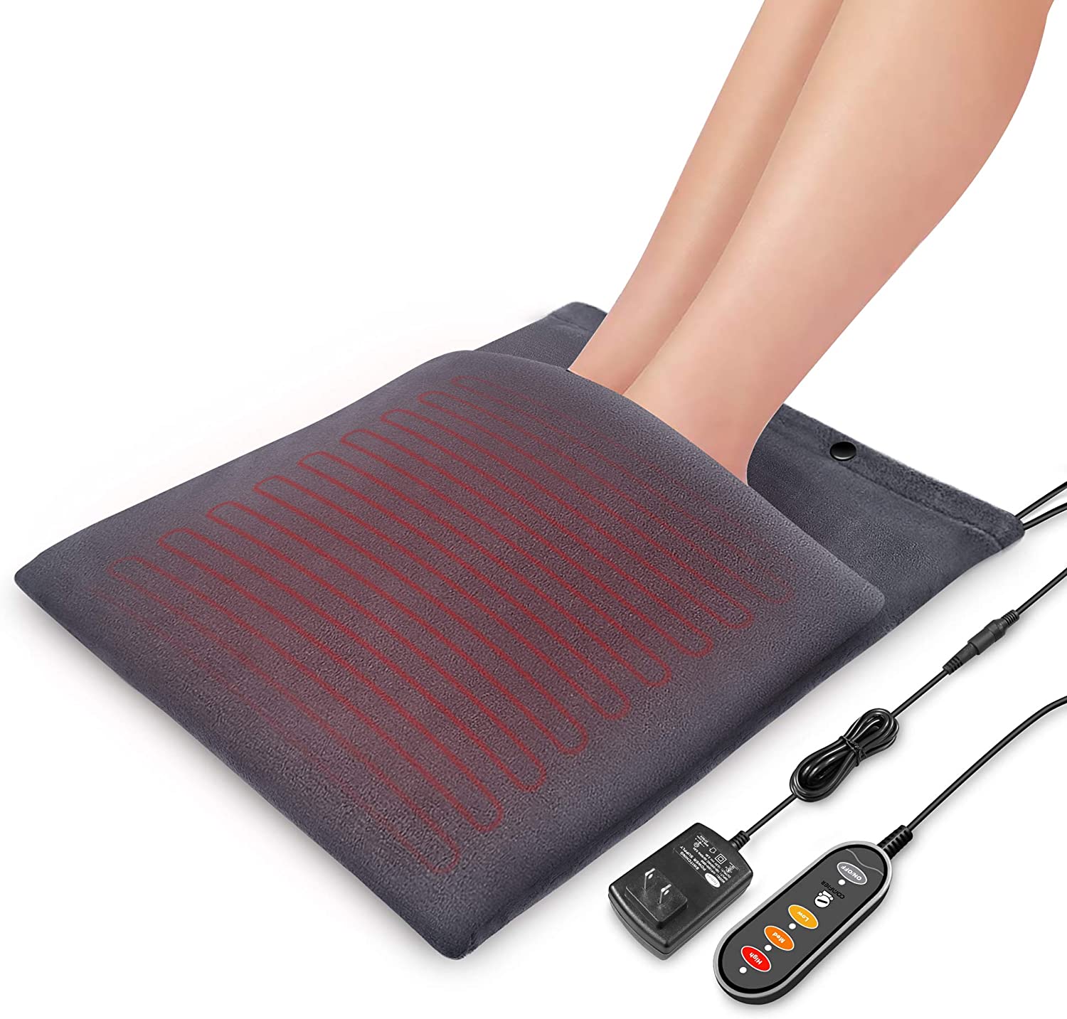 Snailax 2-in-1 電気足温器